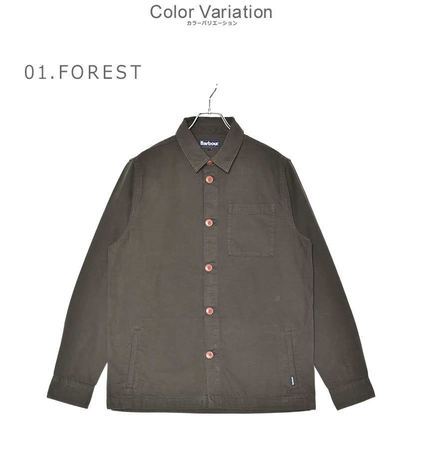 Barbour（バブアー） シャツ メンズ レギュラーウォッシュオーバー