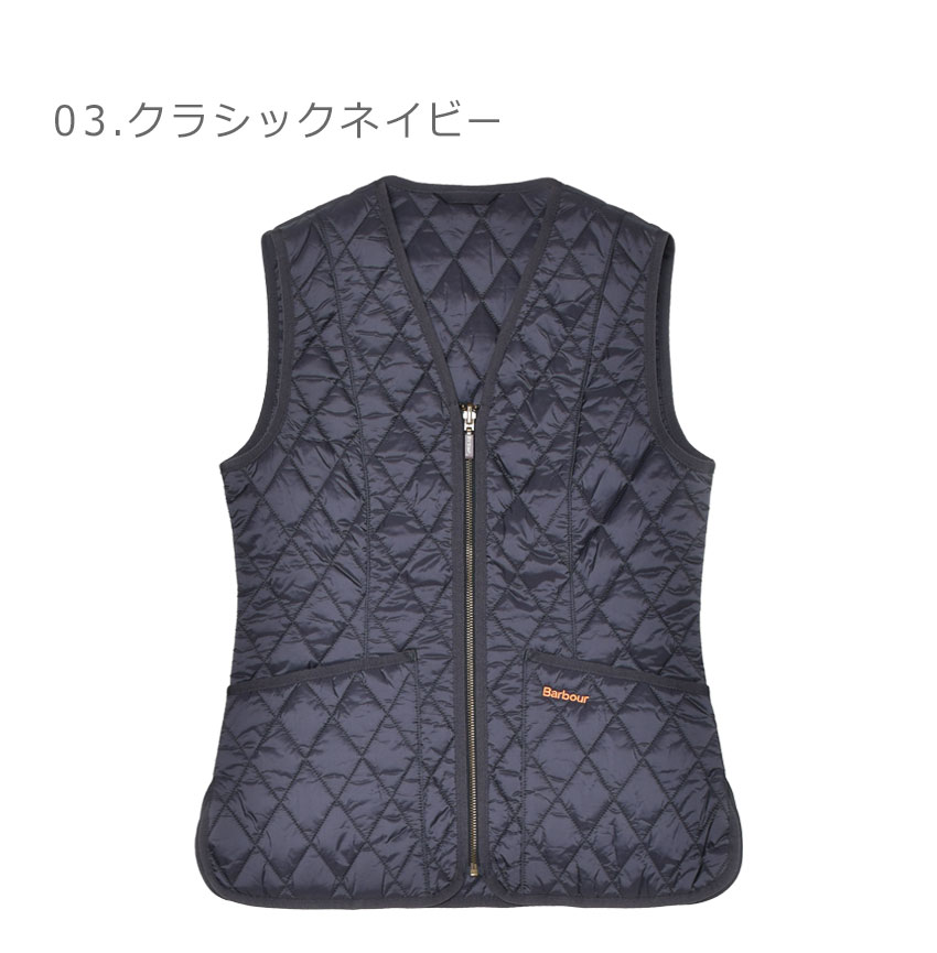 Barbour（バブアー） ベスト レディース BARBOUR LLI0001 ブラック 黒