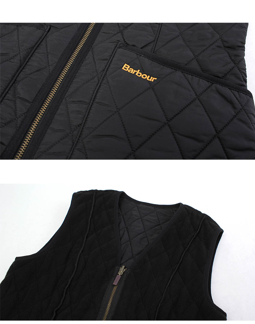 Barbour（バブアー） キルティングベスト レディース フリース