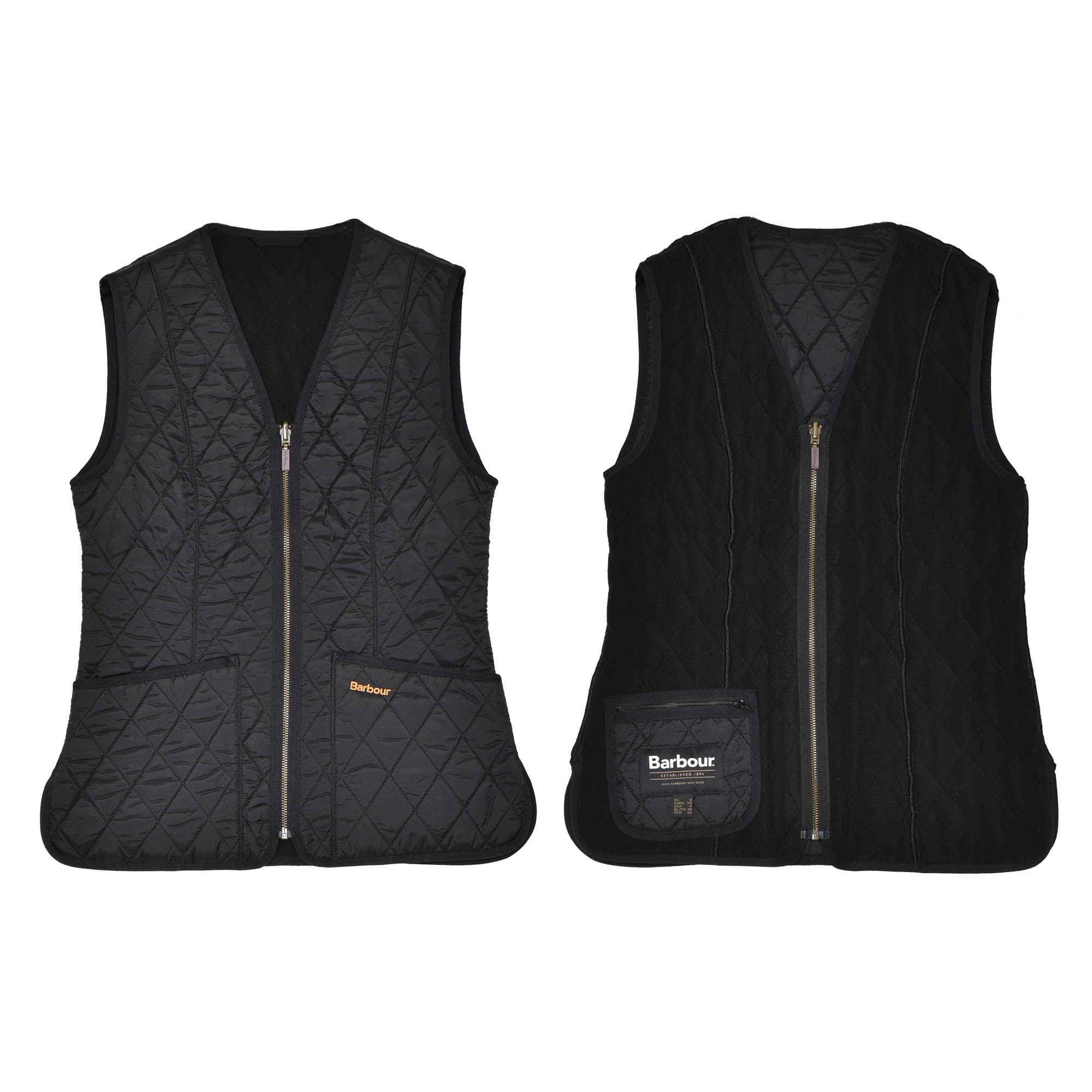 Barbour（バブアー） キルティングベスト レディース フリース