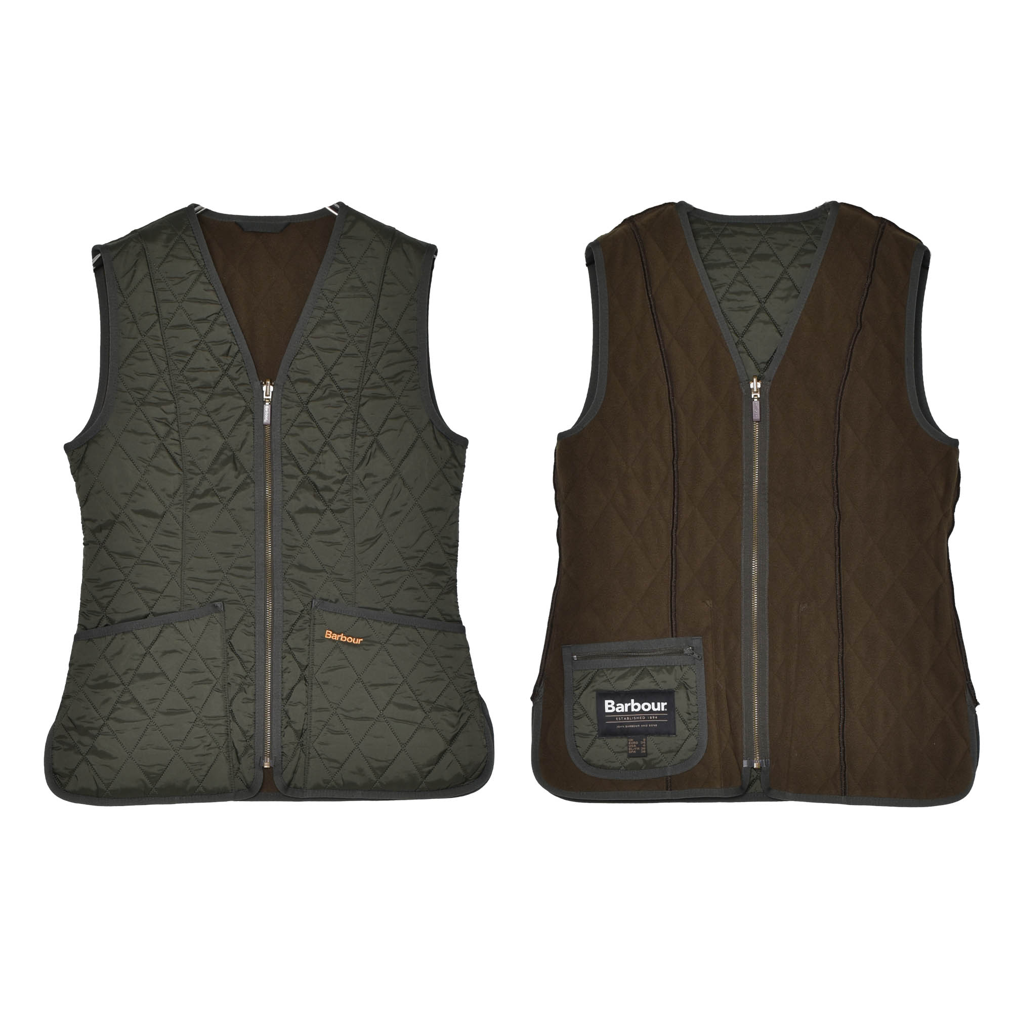 Barbour（バブアー） キルティングベスト レディース フリース