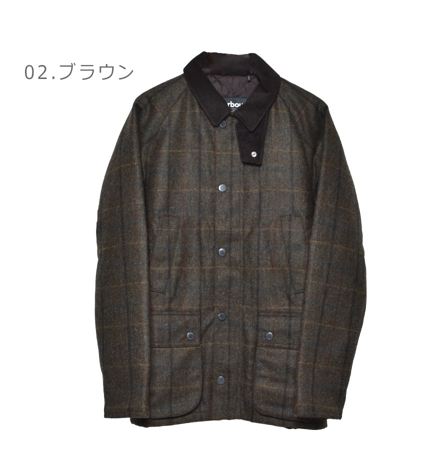 Barbour（バブアー） ジャケット メンズ ビデイル チェック ウール