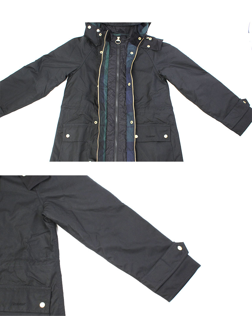 Barbour（バブアー） ジャケット レディース ロングキャニックワックス
