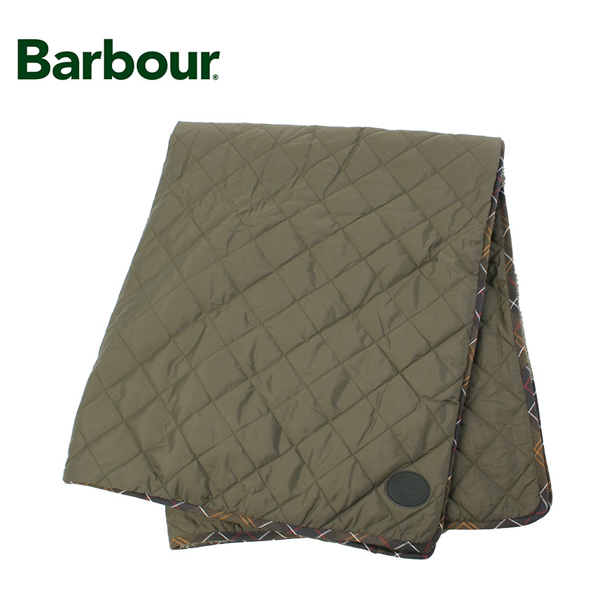 Barbour（バブアー） ペット用ブランケット DOG QUILT AND FLEECE
