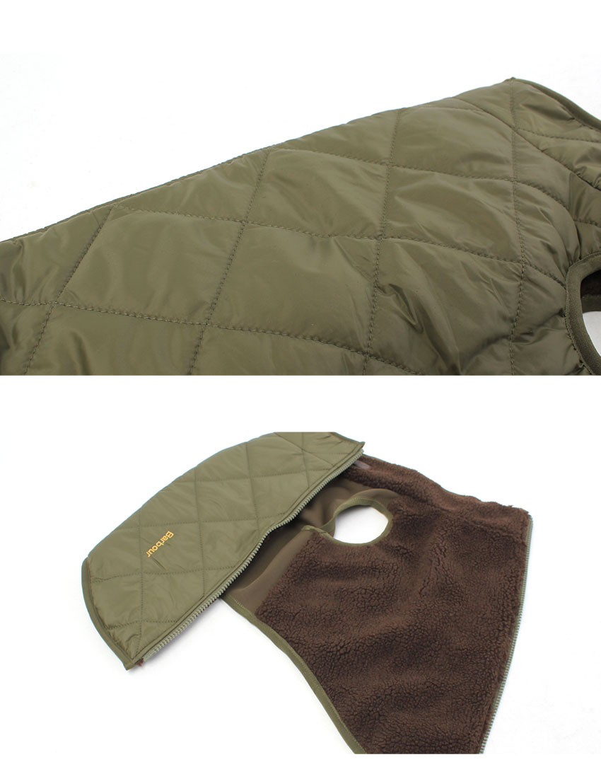 Barbour（バブアー） ドッグコート REVERSIBLE QUILTED DOG COAT