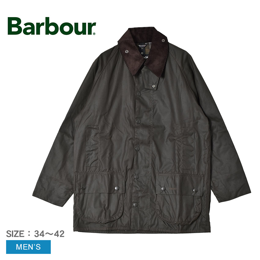 Barbour　ワックスジャケット Barbour】 ⁡ OS BORDER WAX COLOR : BLACK・SAGE PRICE : ¥63,000+tax