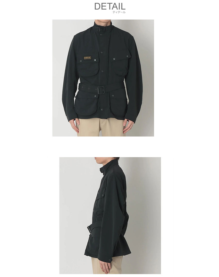 Barbourバブアー　アウター　24時間以内に発送します Barbour（バブアー） ジャケット メンズ BARBOUR MSP0147 ブラック 黒