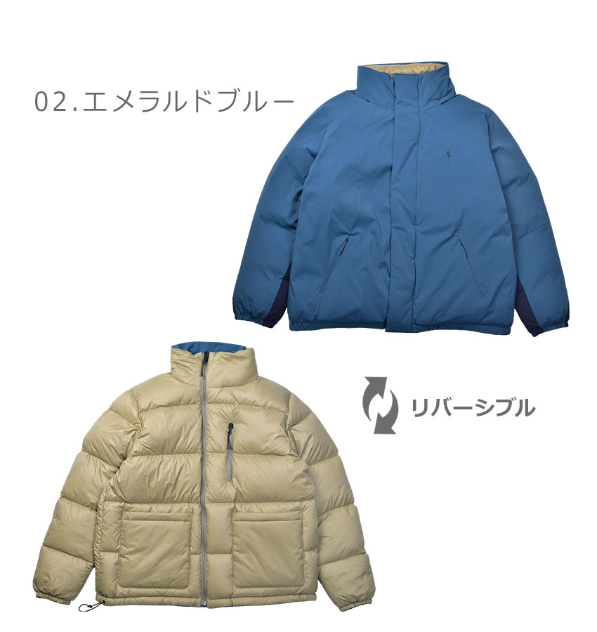 Si 送料無料 エスアイ アウター メンズ リバーシブルダウン