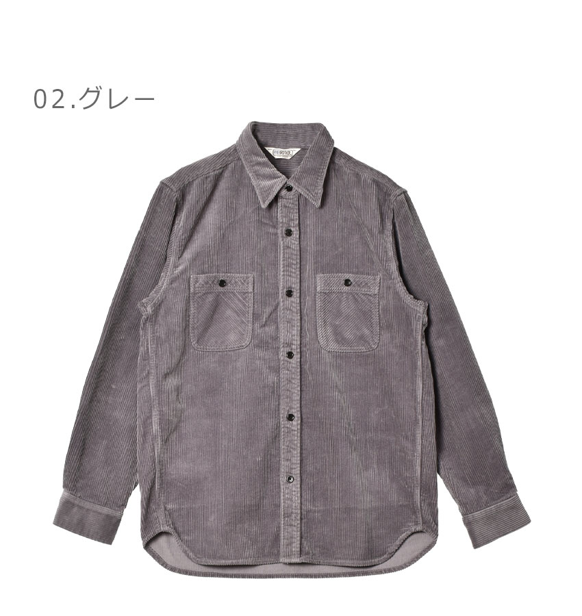 FIVEBROTHER ファイブブラザー 長袖シャツ メンズ ロング