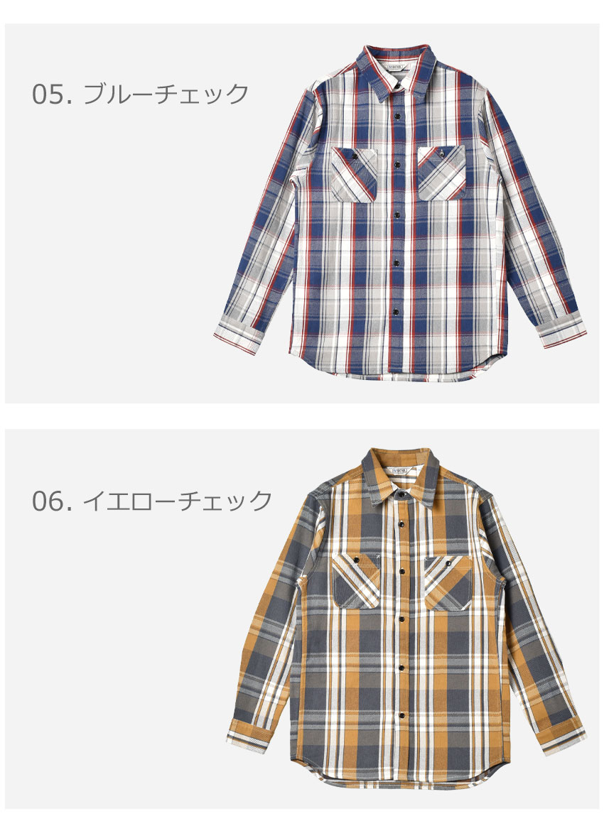 FIVEBROTHER ファイブブラザー 長袖シャツ メンズ マドラス
