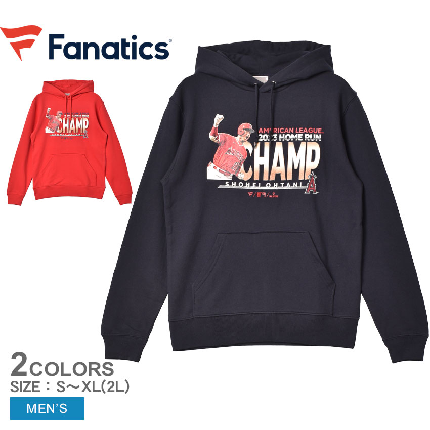 希少 日ハム fanatics コラボパーカー Lサイズ Fanatics（ファナティクス） パーカー メンズ Shohei Ohtani LA Angels