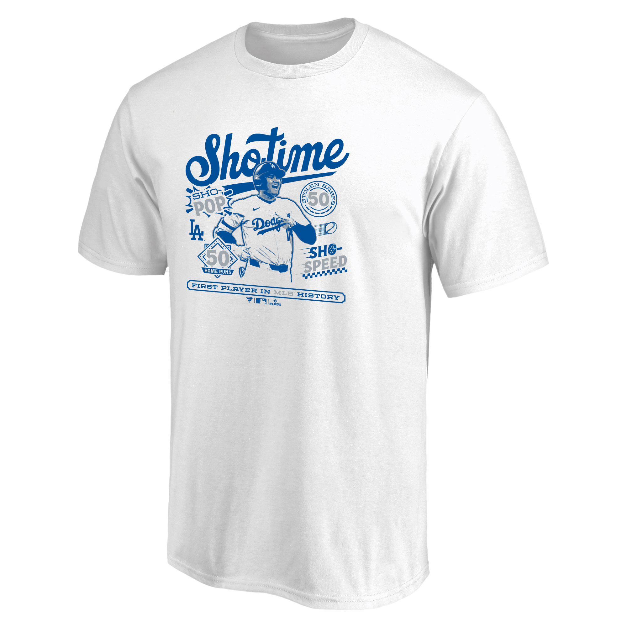 ファナティクス 半袖Tシャツ メンズ レディース 大谷翔平 50-50達成記念Tシャツ FANATICS ML01-24FW-0010 ML01-24FW-0011 黒 白 |  | 01