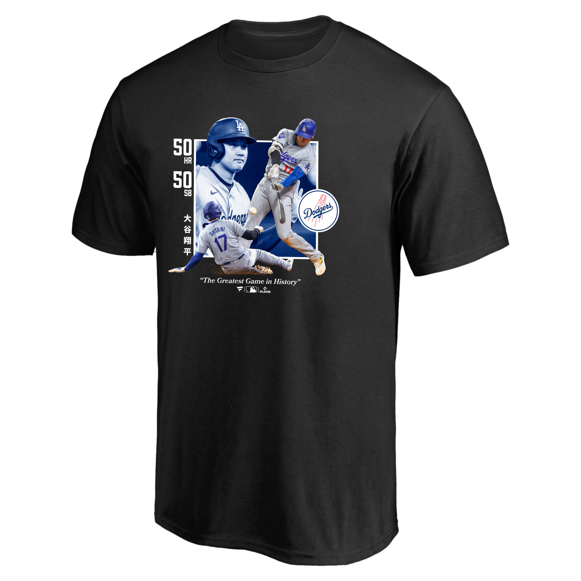 ファナティクス 半袖Tシャツ メンズ レディース 大谷翔平 50-50達成記念Tシャツ FANATICS ML01-24FW-0010 ML01-24FW-0011 黒 白 |  | 03