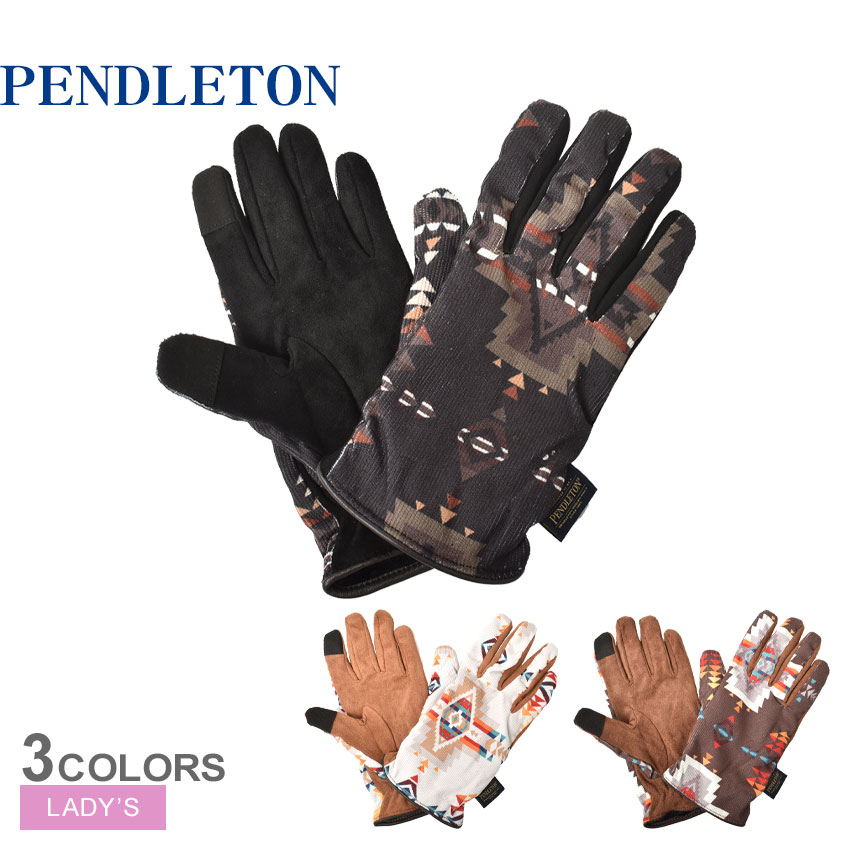 送料無料 ペンドルトン 手袋 レディース CORDUROY GLOVE PENDLETON PDT