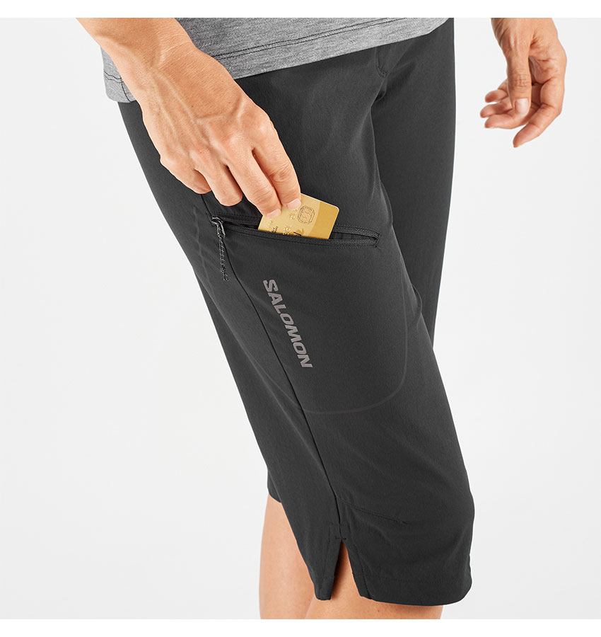 SALOMON（サロモン） パンツ レディース WAYFARER CAPRI SALOMON