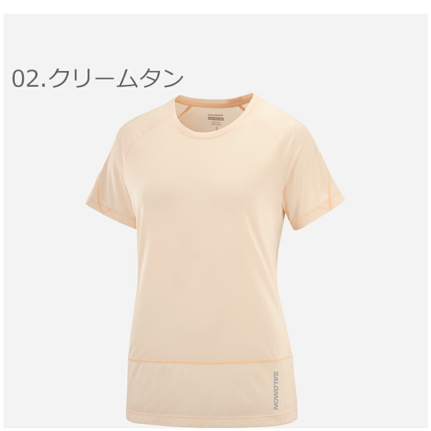 SALOMON サロモン Tシャツ レディース LC2046500 LC2046700