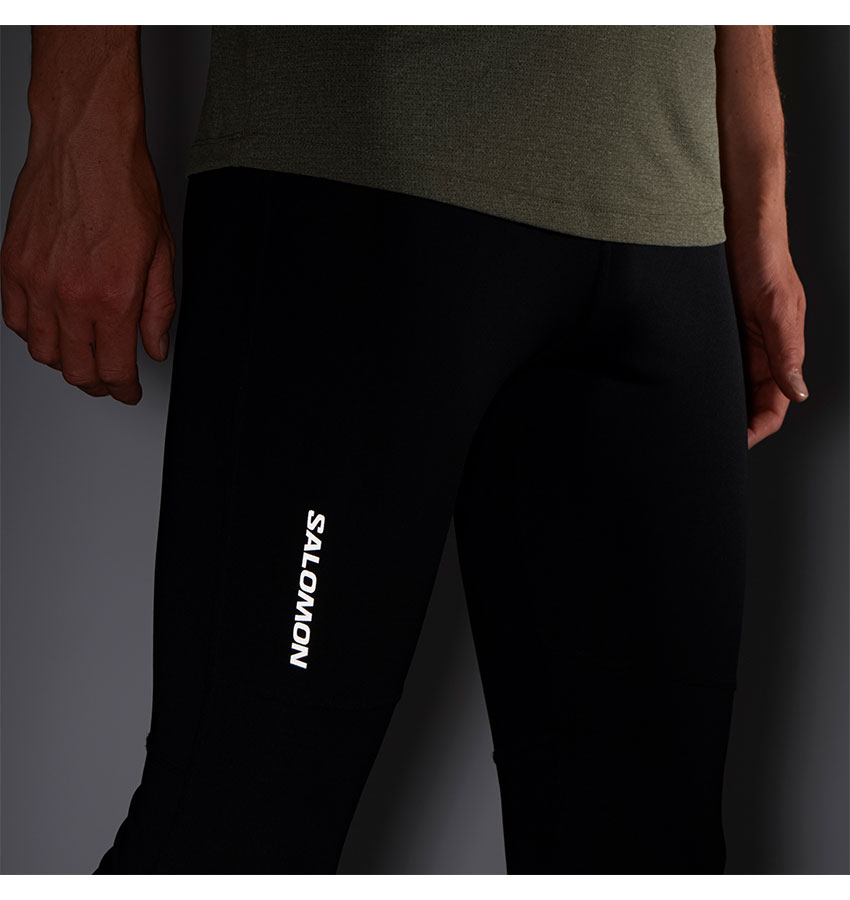SALOMON（サロモン） レギンス メンズ クロス ラン タイツ SALOMON