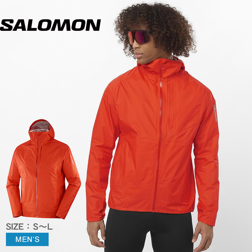 Salomon オレンジ ジャケット 男性用 Salomon オレンジ ジャケット 男性用