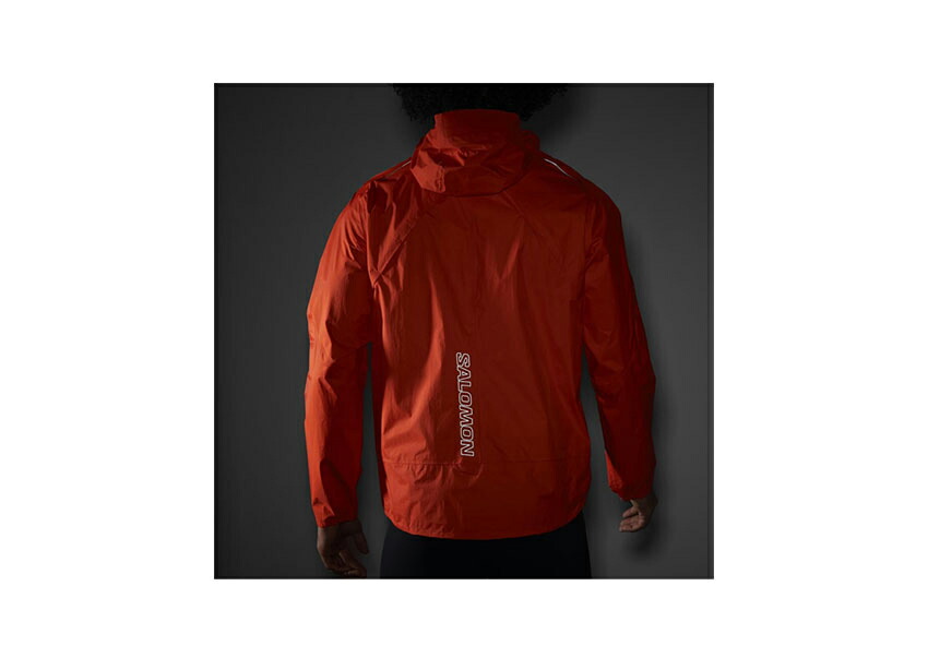 SALOMON サロモン シェルジャケット メンズ LC2263100 レッド 赤