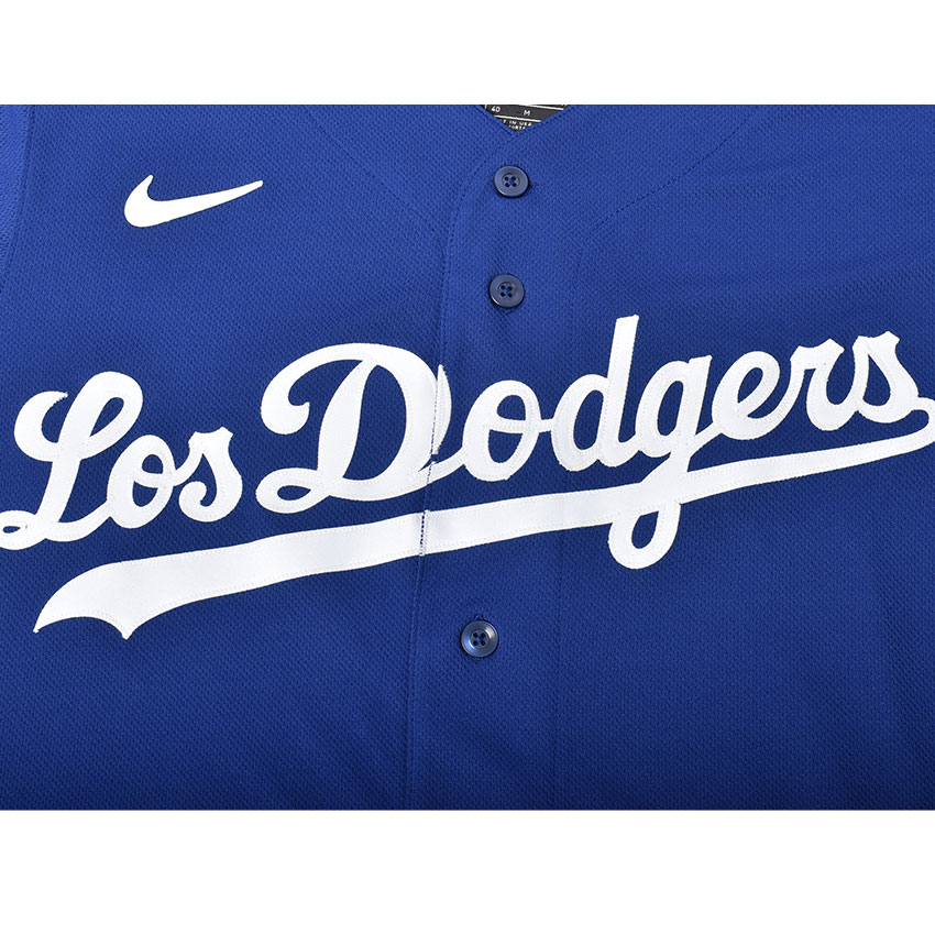 NIKE　野球　ユニフォーム　ブルー　L NIKE ドジャース ナイキ ユニフォーム メンズ MLB Los Angeles