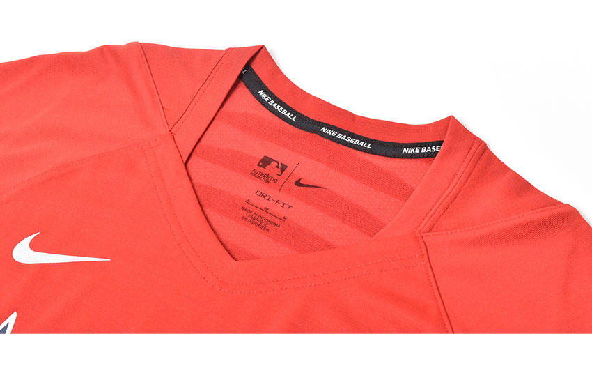 ネコポス配送） ナイキTシャツ メンズ NIKE NACS-62Q 赤 ロサンゼルス