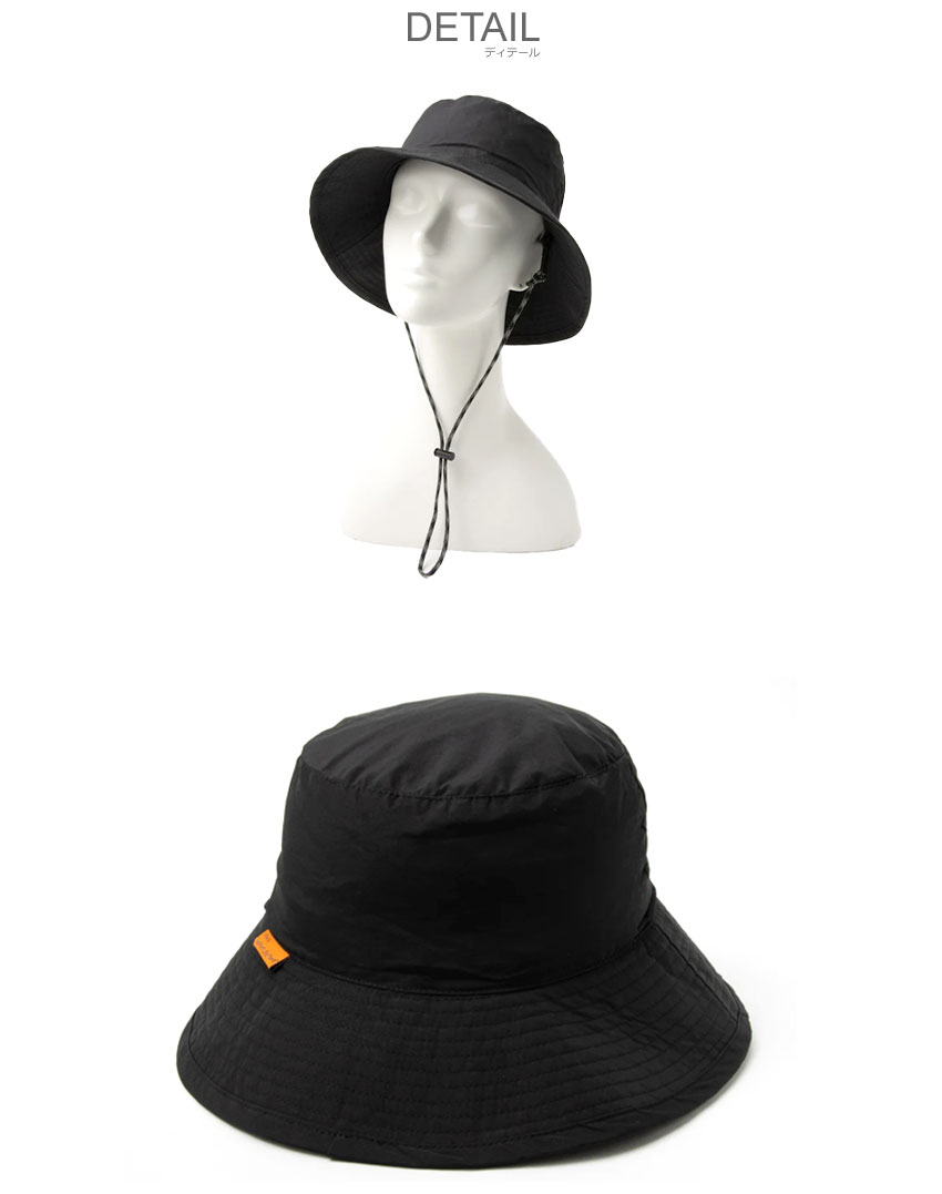 ディグニティ 帽子 レディース PARASOL HAT2 DIGNITY NT-6348 ブラック