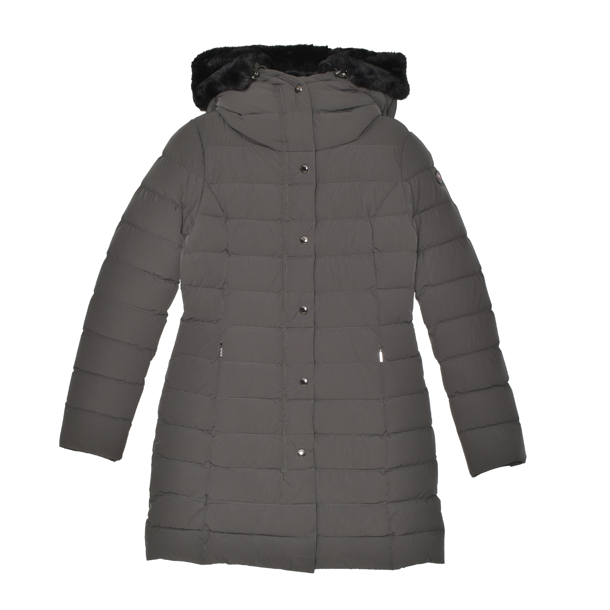 ケープホーン ダウンジャケット レディース サンタクルーズ エコファー CAPE HORN B2572 ブラック 黒 ホワイト 白 アウター 上着 | CAPEHORN | 03