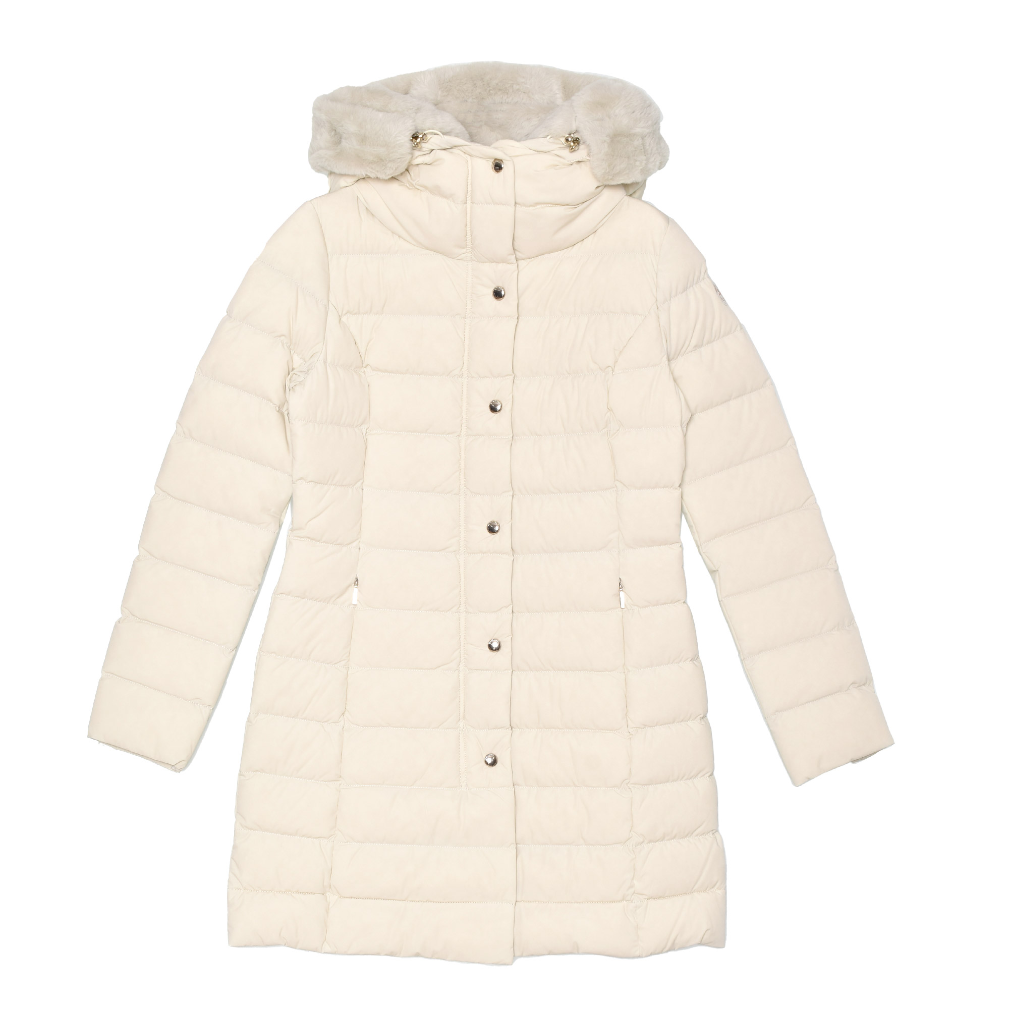 ケープホーン ダウンジャケット レディース サンタクルーズ エコファー CAPE HORN B2572 ブラック 黒 ホワイト 白 アウター 上着 | CAPEHORN | 06