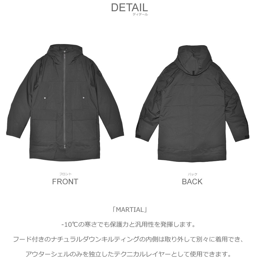 CAPEHORN(ケープホーン) ダウンジャケット メンズ MARTIAL CAPE HORN CAPEHORN(ケープホーン) ダウンジャケット メンズ MARTIAL CAPE HORN