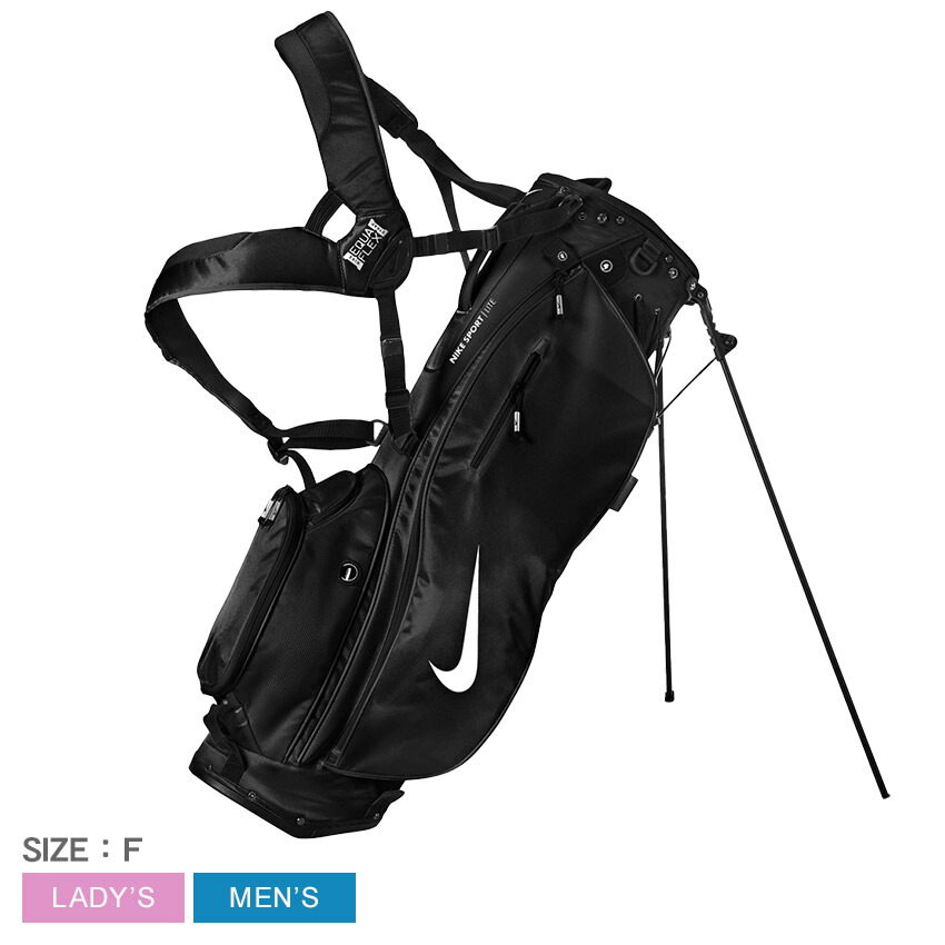 NIKE GOLF　ナイキゴルフ　スタンド　キャディバッグ　ブラック　超軽量 NIKE ナイキ キャディバッグ メンズ レディース GF3011 ブラック