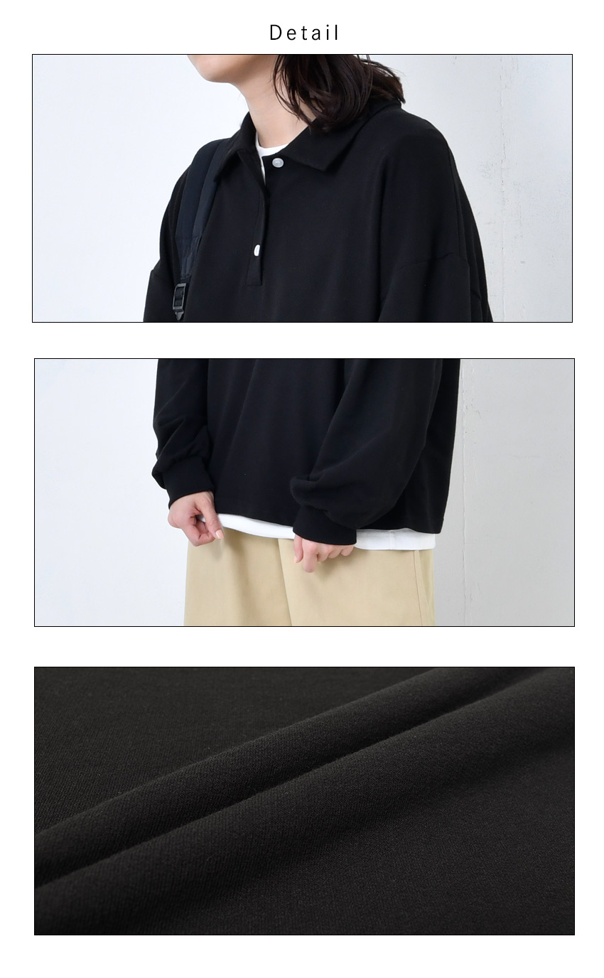 SALE ナンナック ポロシャツ メンズ レディース ハーフボタン