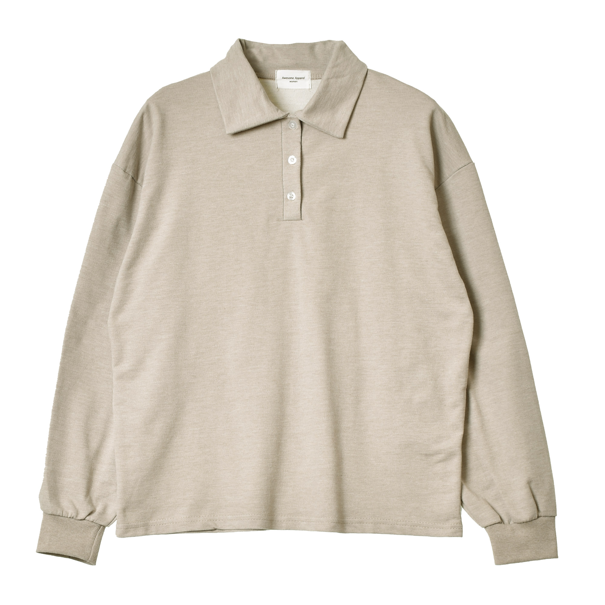 SALE ナンナック ポロシャツ メンズ レディース ハーフボタン