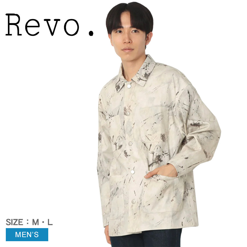Revo. レヴォ ジャケット メンズ Revo. TH-4055 ホワイト 白 ウェア