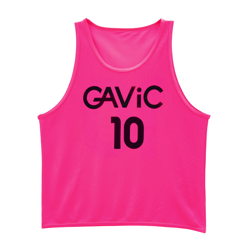 【新品】GAViC ビブス GA9110 10枚セット　フリーサイズ　シルバー GAViC（ガビック） ビブス メンズ レディース GAVIC GA9110 シルバー