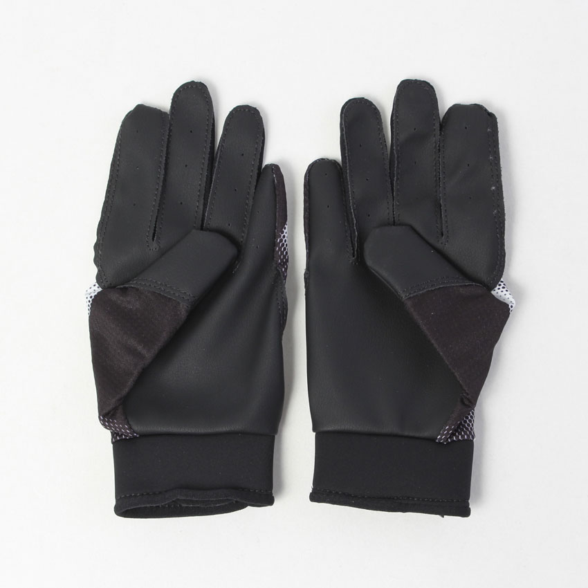 NIKE - 【海外限定品】NIKE バッティンググローブ キッズ M ブラック 野球 黒 ネコポス配送） ナイキ バッティンググローブ キッズ アルファ