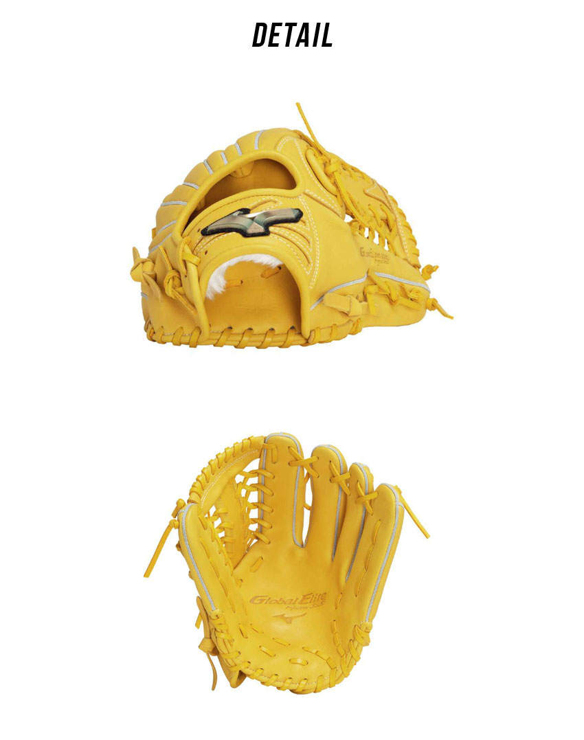 格安 MIZUNO ミズノ グローブ キッズ 1AJGY32107 イエロー 黄 レッド グローブ