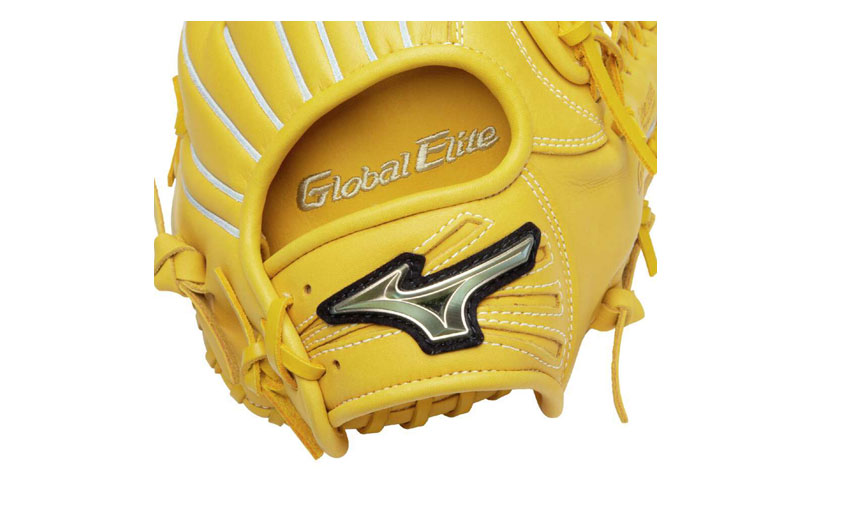 Mizuno 軟式グローブ 黒/黄色 MIZUNO ミズノ グローブ キッズ ジュニア軟式用 グローバル