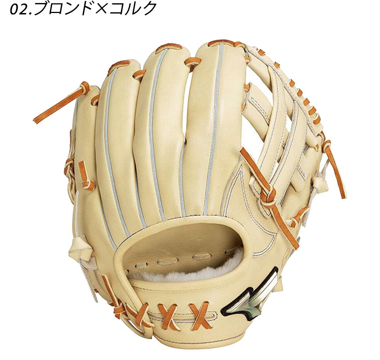 MIZUNO - ミズノプロ　硬式グローブ MIZUNO（ミズノ） グローブ MIZUNO 1AJGH31423 ブラック 黒 ベージュ