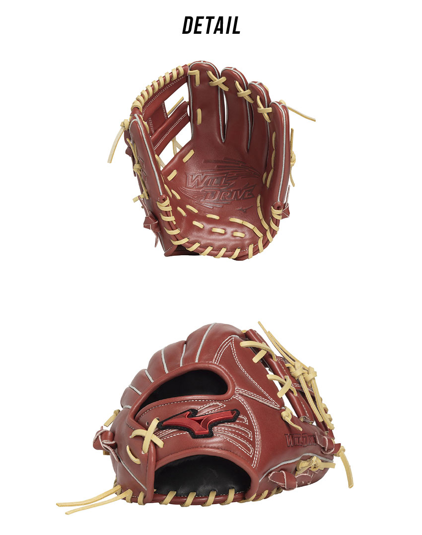 MIZUNO（ミズノ） グローブ 大人 一般 MIZUNO 1AJGS33513 レッド 赤