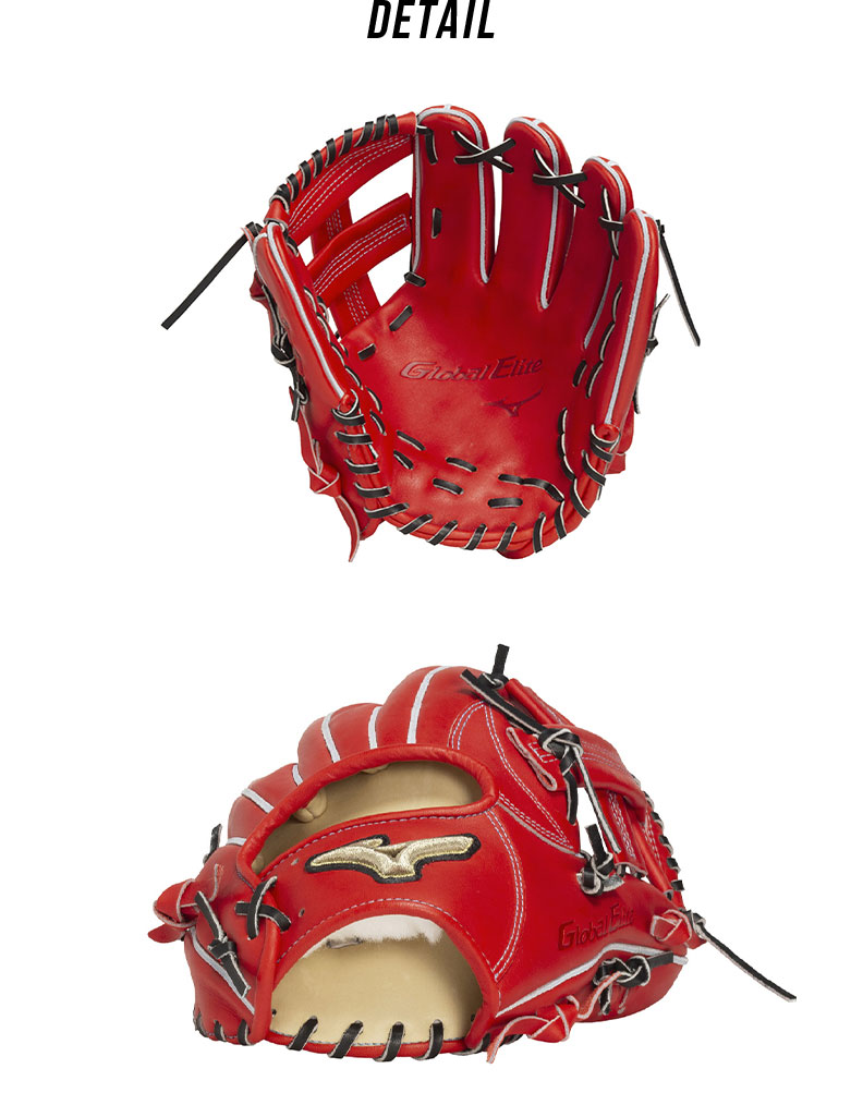 MIZUNO（ミズノ） グローブ 大人 一般 MIZUNO 1AJGH33313 レッド 赤