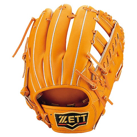 ZETT BRGB ゼット　プロステイタス　軟式内野用　ブラック色　セカンド用　グラブ　中古　日本製 軟式グラブ プロステイタス 二塁手・遊撃手用 サイズ:4 | 【ZETT