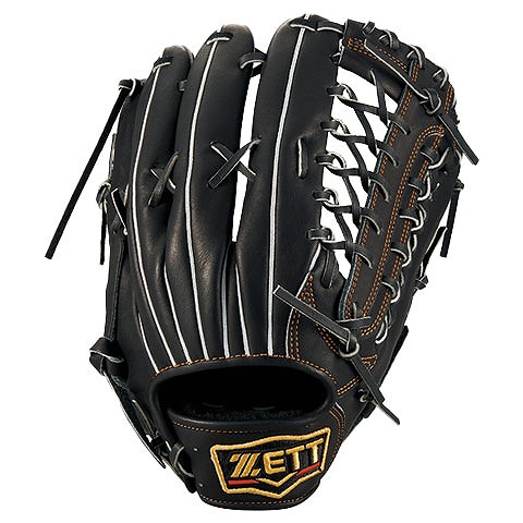 ZETT BRGB ゼット　プロステイタス　軟式内野用　ブラック色　セカンド用　グラブ　中古　日本製 軟式グラブ プロステイタス 二塁手・遊撃手用 サイズ:4 | 【ZETT