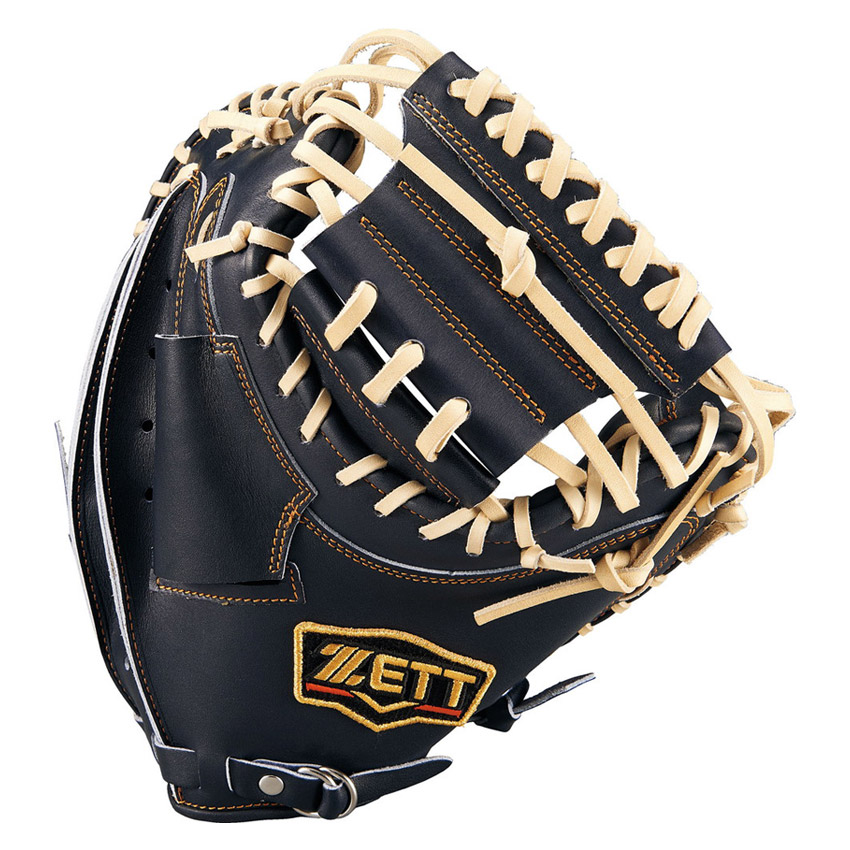 ZETT 日本製 フィンガーフィクサー GRANDOX 未使用 タグ付き ゼット 一般用大人サイズ キャッチャーミット 軟式グローブ ZETT 日本製 未使用 タグ付き ゼット キャッチャーミット 軟式