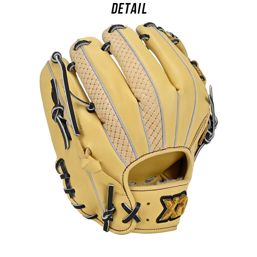 ザナックス 内野手用軟式グローブ 大人 一般 Xanax BRG25PH1X ブラック