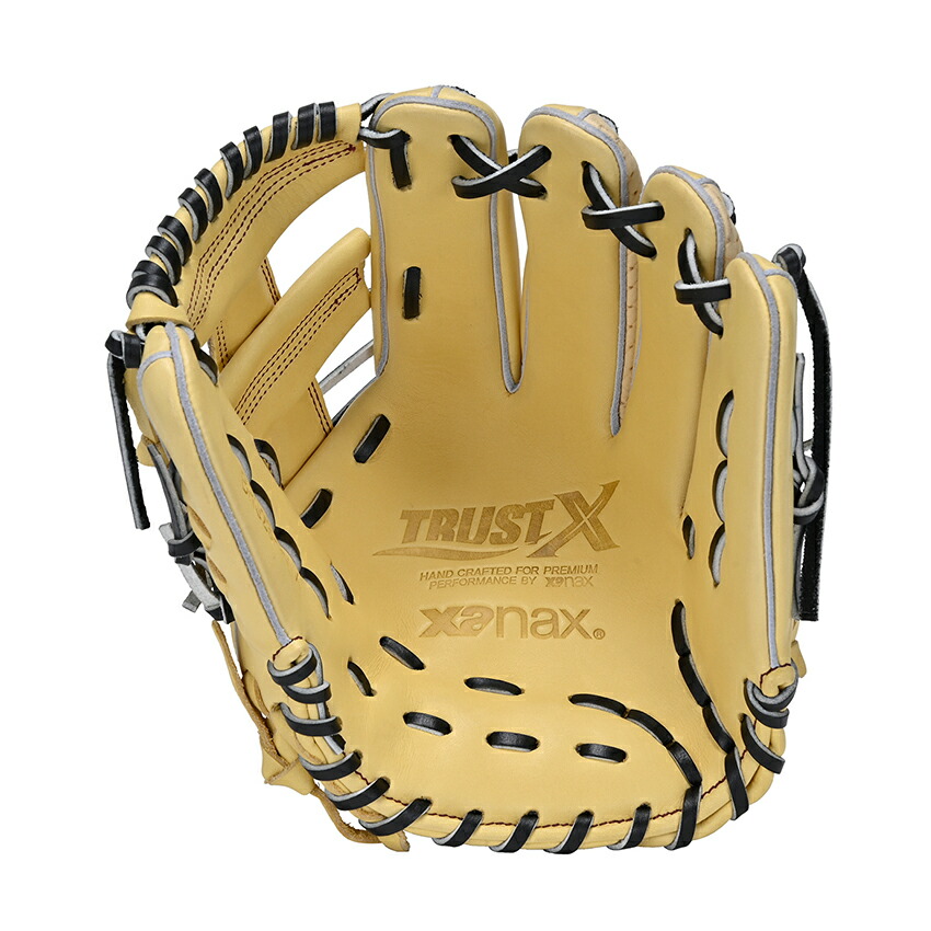 ザナックス 内野手用軟式グローブ 大人 一般 Xanax BRG25PH1X ブラック