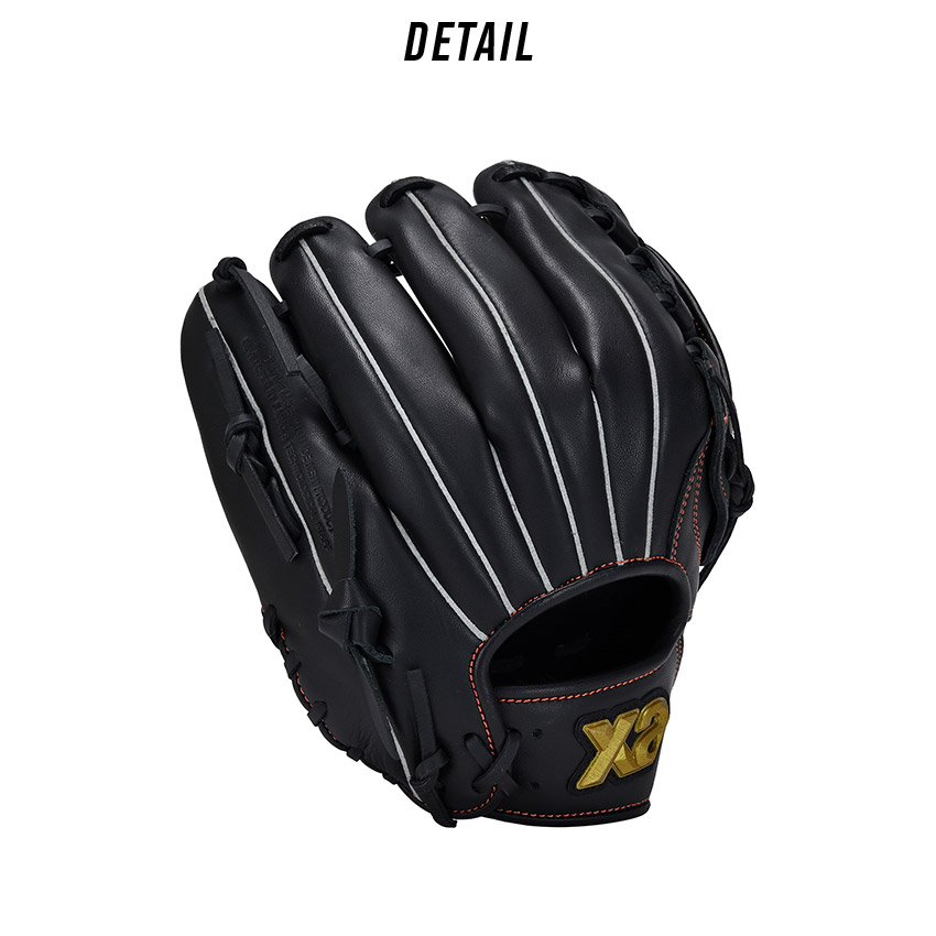 Xanax 少年軟式野球用グローブ 黒(低学年用) ザナックス ジュニア用軟式グローブ キッズ Xanax BJG25AM2W ブラック