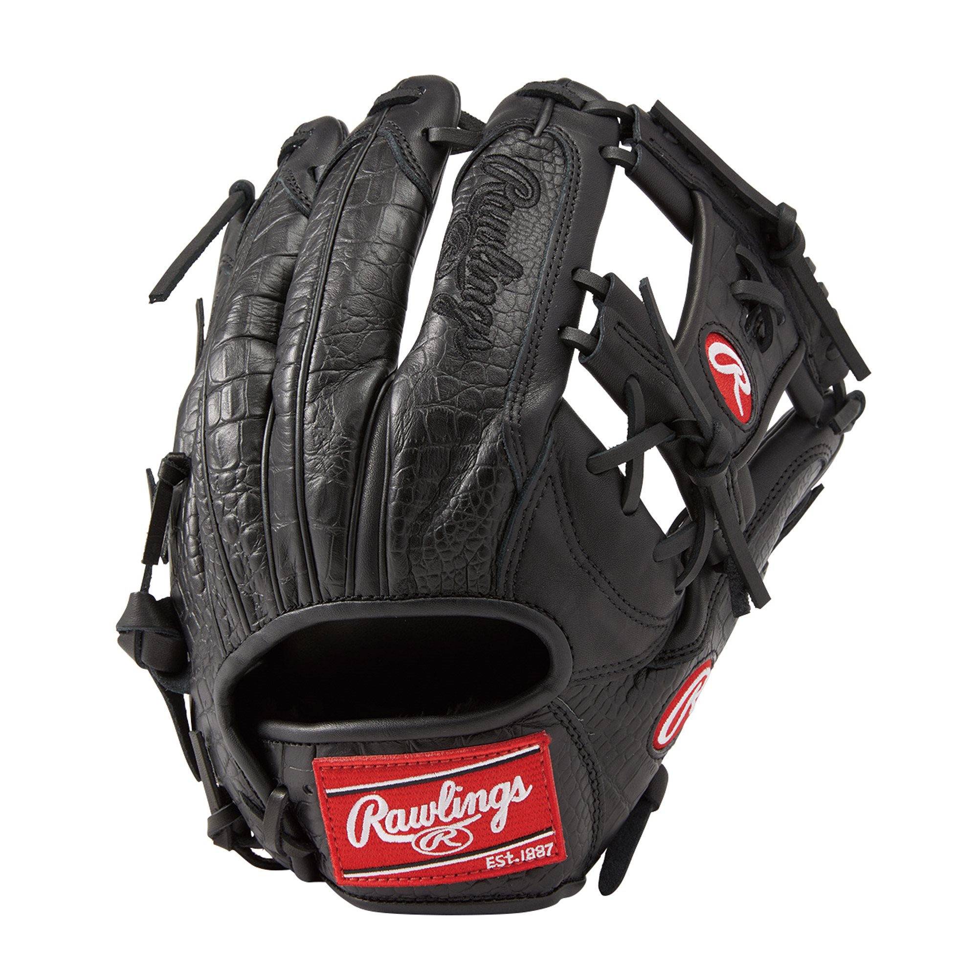 送料無料 ローリングス グローブ 大人 一般 軟式 HOH ブラックレーベル 内野手用 Rawlings GR3HBLN62 ブラック 黒 ゴールド プラチナ 野球｜z-craft｜02