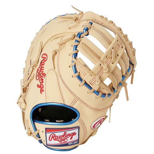 ローリングス グローブ 大人 一般 軟式 HOH METALLIC ファースト用 Rawlings GR3FHM3ACD ブラック 黒 レッド 赤 ネイビー 紺｜z-craft｜04