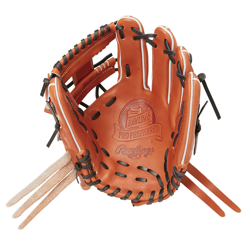 Rawlings 硬式野球用グローブ ブラウン外野用 ローリングス グローブ 大人 一般 硬式 PRO PREFERRED 内野手用 サイズ