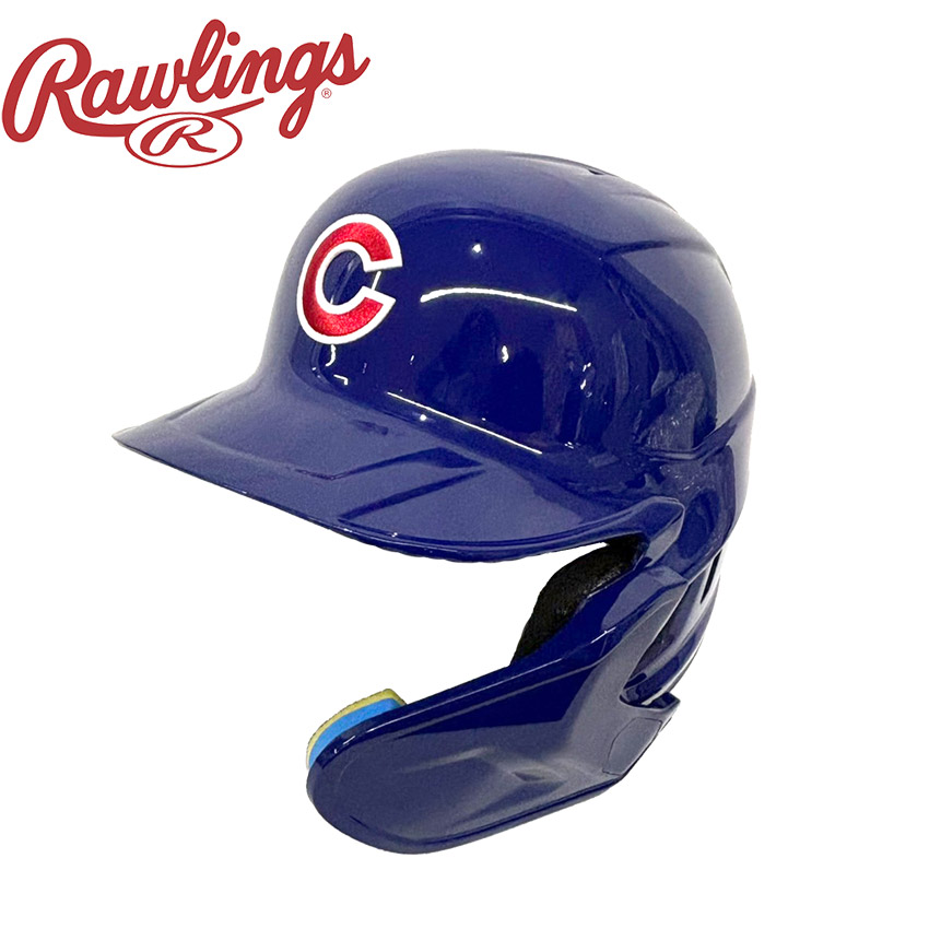 【限定】ローリングス　野球　ヘルメット　ネイビーブルー塗装品 ローリングス ヘルメット 選手試合使用 鈴木誠也 Rawlings MCHPROSOSEI